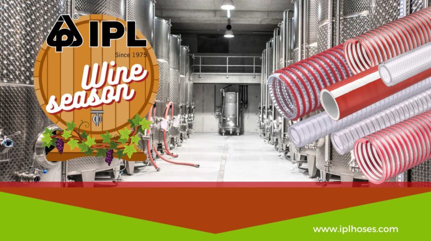 PVC-Schläuche für die Weinindustrie