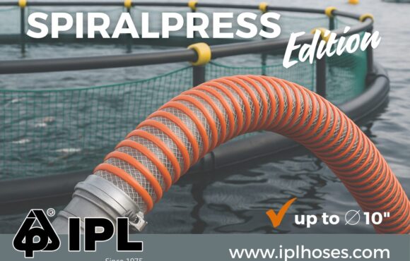 spiralpress wt hose in a fishfarm