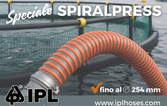 tubo spiralpress per acquacoltura