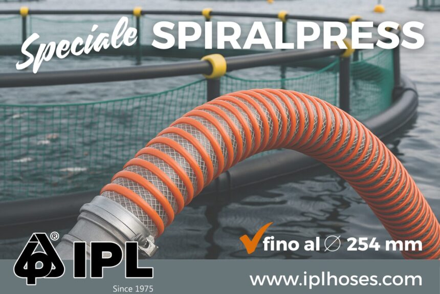 tubo spiralpress per acquacoltura