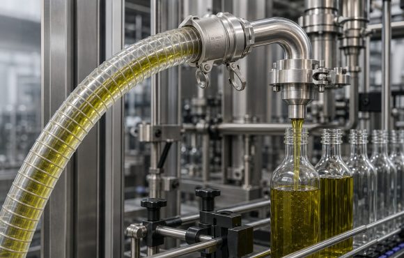 TUBI FLESSIBILI PER IL TRAVASO DI OLIO D’OLIVA