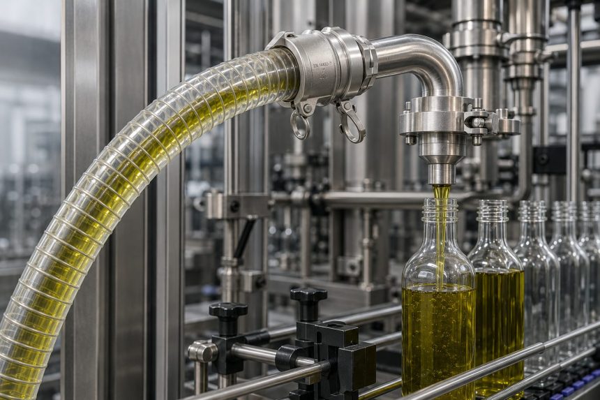 TUBI FLESSIBILI PER IL TRAVASO DI OLIO D’OLIVA